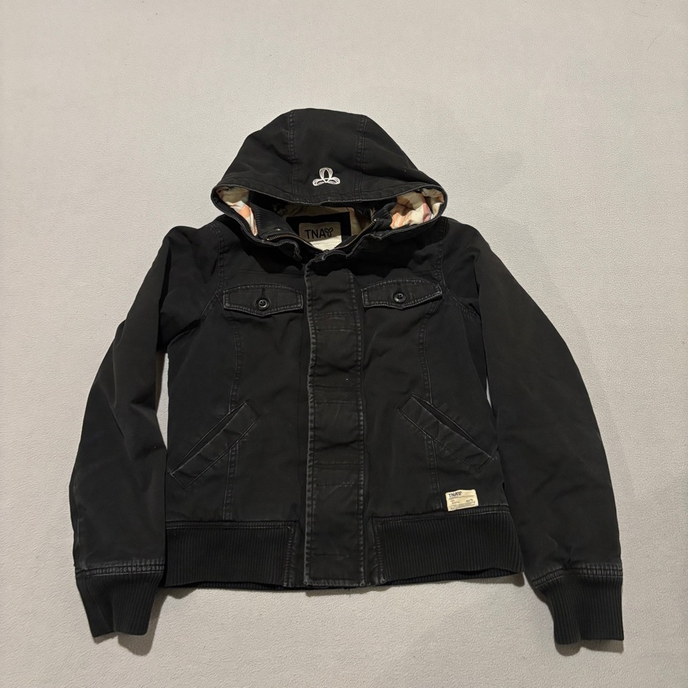 TNA Maverick Jacket Size Medium Full Zip Buttons Bella Swan Twillight Eclipse